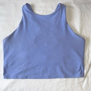 Athleta conscious crop bra large D-DD